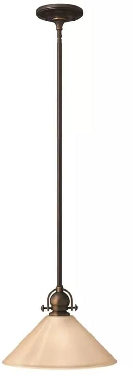 Elstead Lighting Mayflower závesné svietidlo 1x60 W hnedá HK-MAYFLOWER-P-B