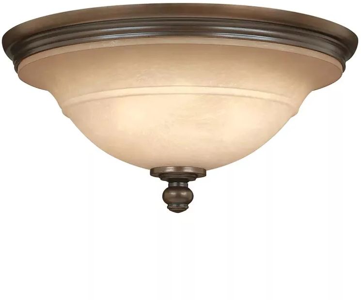 Elstead Lighting Plymouth stropné svietidlo 3x60 W hnedá HK-PLYMOUTH-F
