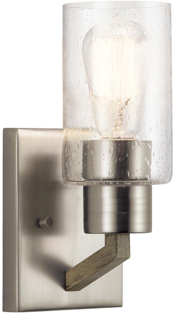 Elstead Lighting Deryn nástenná lampa 1x60 W sivá KL-DERYN1-DAG