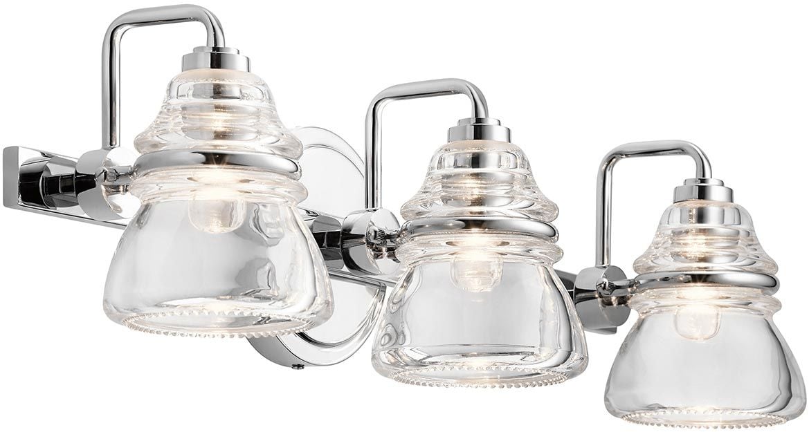 Elstead Lighting Talland nástenná lampa 3x3 W chrómová KL-TALLAND3-PC-BATH