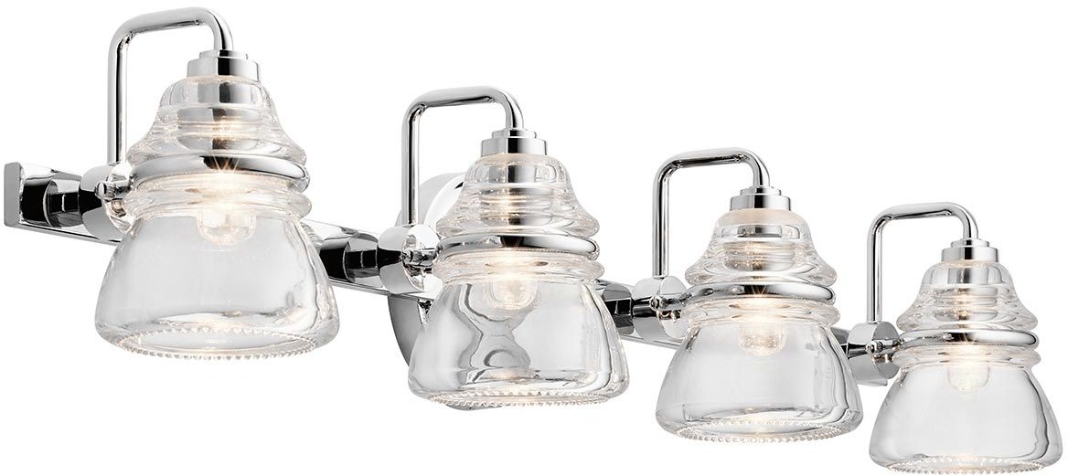 Elstead Lighting Talland nástenná lampa 4x3 W chrómová KL-TALLAND4-PC-BATH