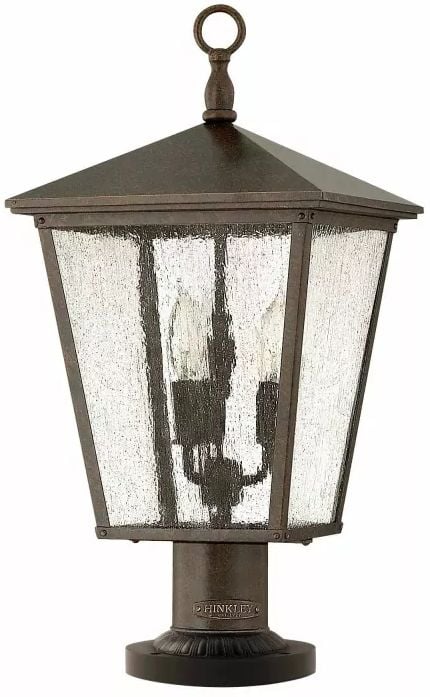 Elstead Lighting Trellis vonkajšia stojaca lampa 3x60 W hnedá HK-TRELLIS3-L