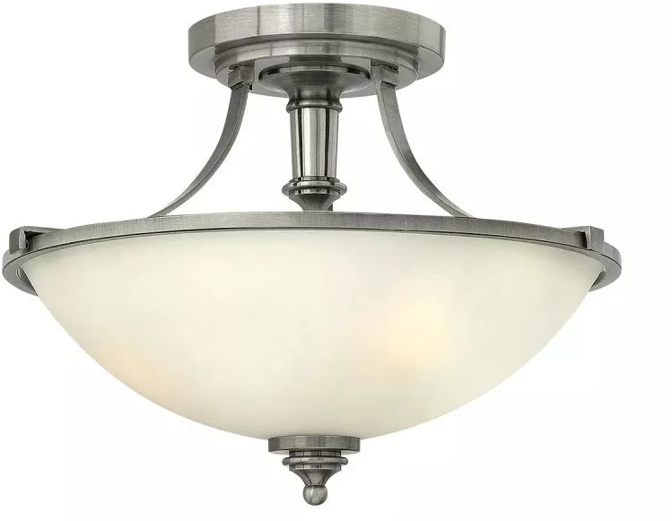Elstead Lighting Truman stropné svietidlo 3x60 W niklová HK-TRUMAN-SF