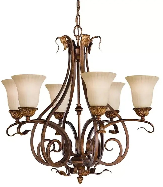 Elstead Lighting Sonoma Valley závesné svietidlo 6x60 W FE-SONOMAVALLEY6