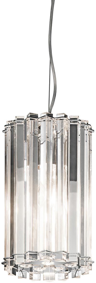 Elstead Lighting Crystal Skye závesné svietidlo 2x3 W chrómová KL-CRYSTAL-SKYE-MP
