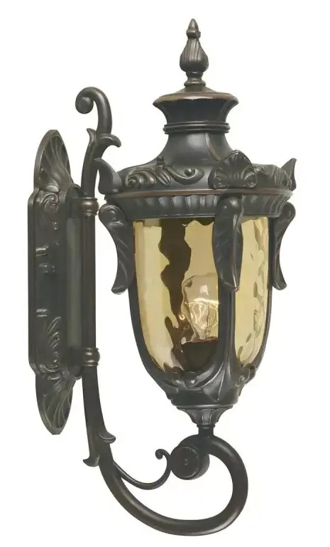 Elstead Lighting Philadelphia vonkajšie nástenné svietidlo 1x60 W hnedá PH1-M-OB