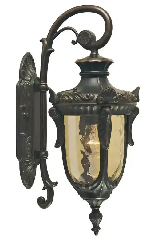 Elstead Lighting Philadelphia vonkajšie nástenné svietidlo 1x60 W hnedá PH2-M-OB