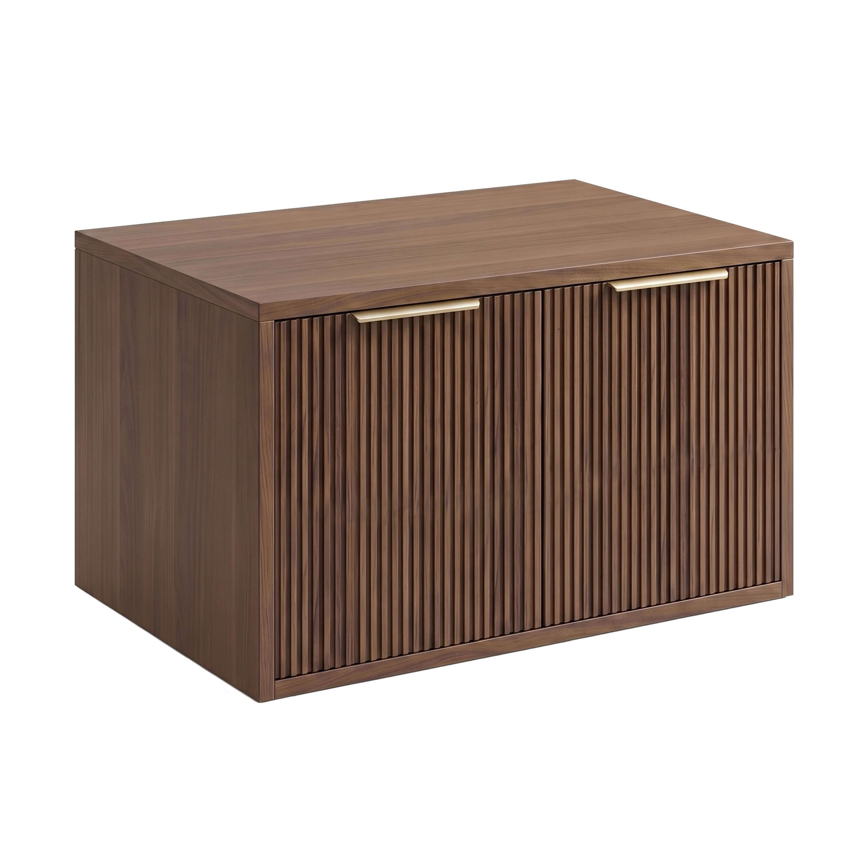 Rea Core skrinka 60x47x40 cm závesná kúpeľňová skrinka pod umývadlo dub REA-M0411