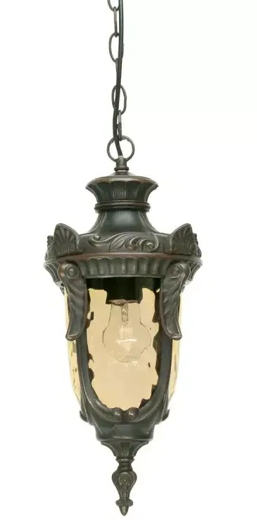 Elstead Lighting Philadelphia závesné svietidlo 1x60 W hnedá PH8-M-OB