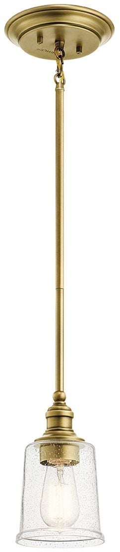 Elstead Lighting Waverly závesné svietidlo 1x60 W mosadzná KL-WAVERLY-MP-NBR