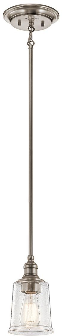 Elstead Lighting Waverly závesné svietidlo 1x60 W KL-WAVERLY-MP-CLP