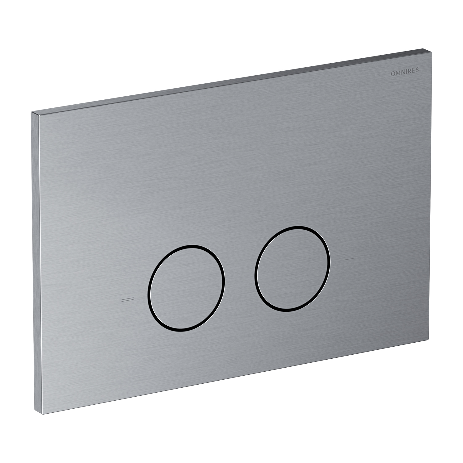 Omnires Steel-R45 splachovacie tlačidlo do toalety || ST45PS1NI
