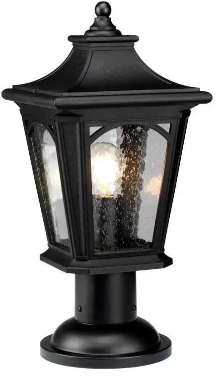Elstead Lighting Bedford vonkajšia stojaca lampa 1x60 W čierna QZ-BEDFORD3-M
