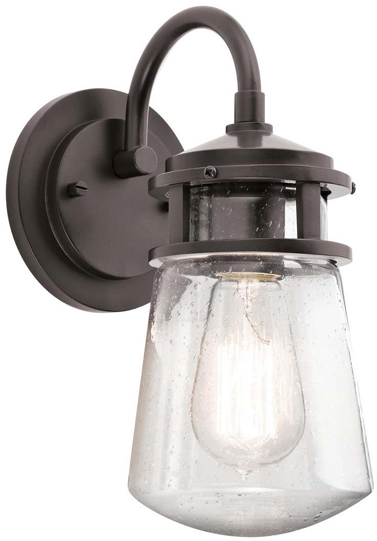 Elstead Lighting Lyndon vonkajšie nástenné svietidlo 1x60 W hnedá KL-LYNDON2-S-AZ