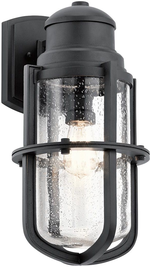 Elstead Lighting Suri vonkajšie nástenné svietidlo 1x60 W čierna KL-SURI-L