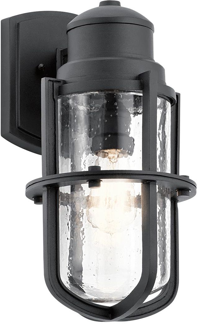 Elstead Lighting Suri vonkajšie nástenné svietidlo 1x60 W čierna KL-SURI-M