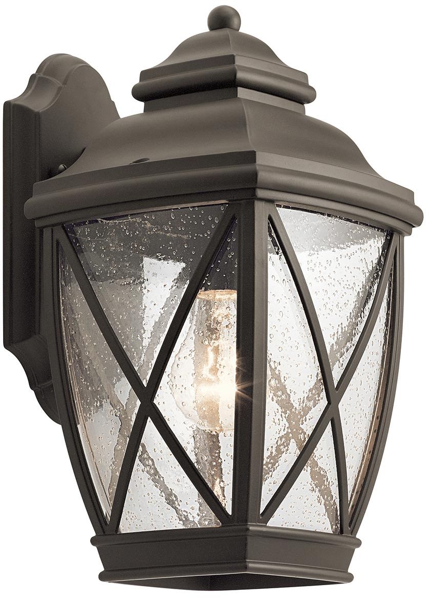 Elstead Lighting Tangier vonkajšie nástenné svietidlo 1x60 W hnedá KL-TANGIER2-M