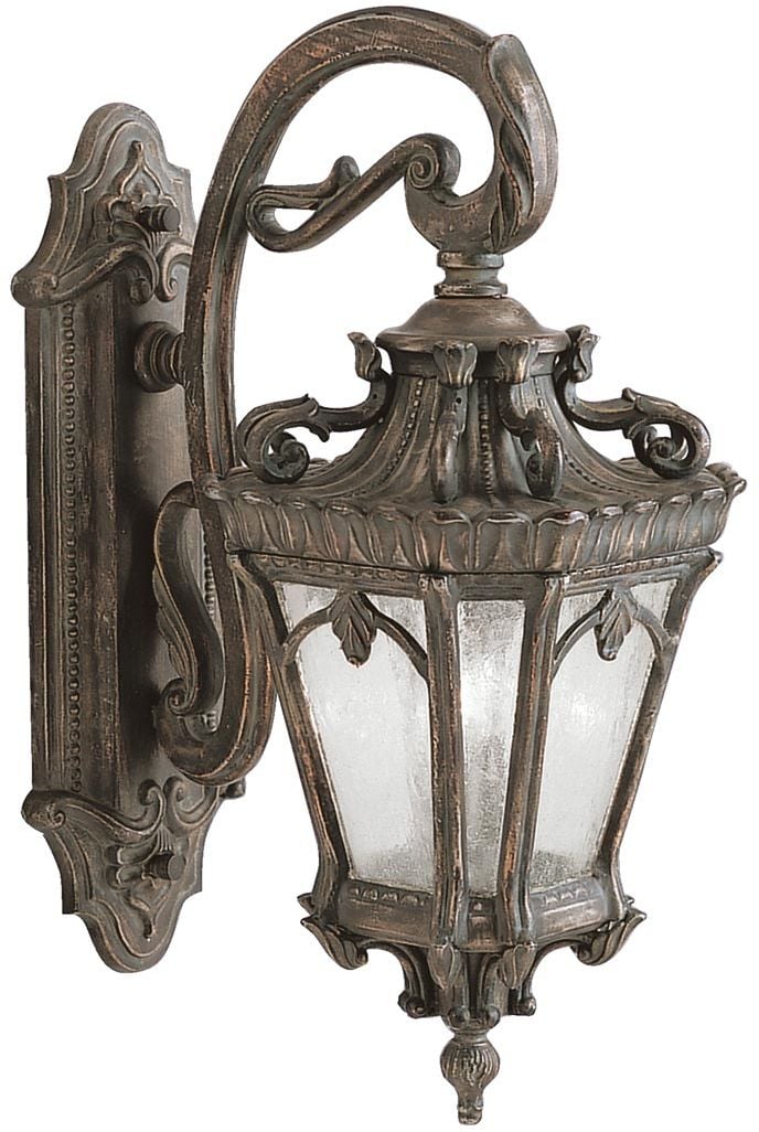 Elstead Lighting Tournai vonkajšie nástenné svietidlo 2x60 W sivá-hnedá KL-TOURNAI2-L