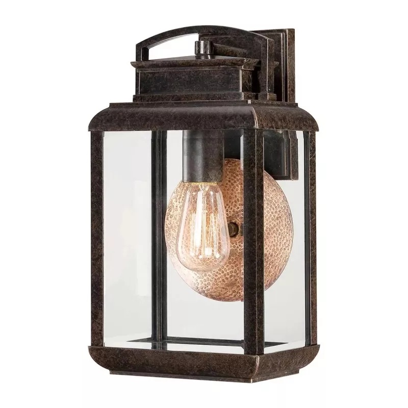 Elstead Lighting Byron vonkajšie nástenné svietidlo 1x60 W hnedá QZ-BYRON-M