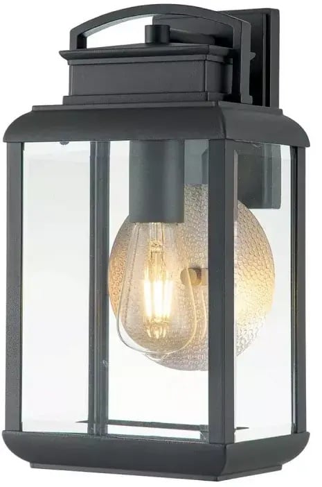Elstead Lighting Byron vonkajšie nástenné svietidlo 1x60 W grafitová QZ-BYRON-M-GR