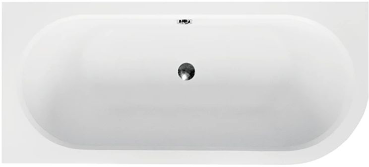 Besco Avita rohová vaňa 170x75 cm ľavostranné biela AVL-170-O-BI