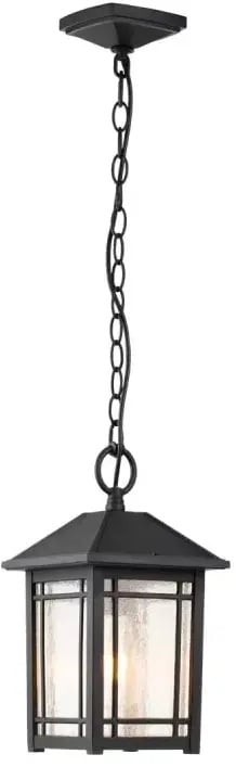 Elstead Lighting Cedar Point vonkajšie závesné svietidlo 1x60 W čierna QZ-CEDAR-POINT8-M-BK