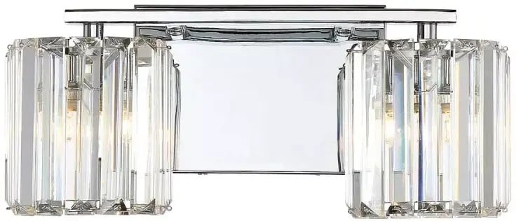 Elstead Lighting Divine nástenná lampa 2x3 W chrómová QZ-DIVINE2-PC-BATH