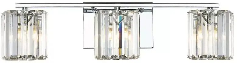 Elstead Lighting Divine nástenná lampa 3x3 W chrómová QZ-DIVINE3-PC-BATH