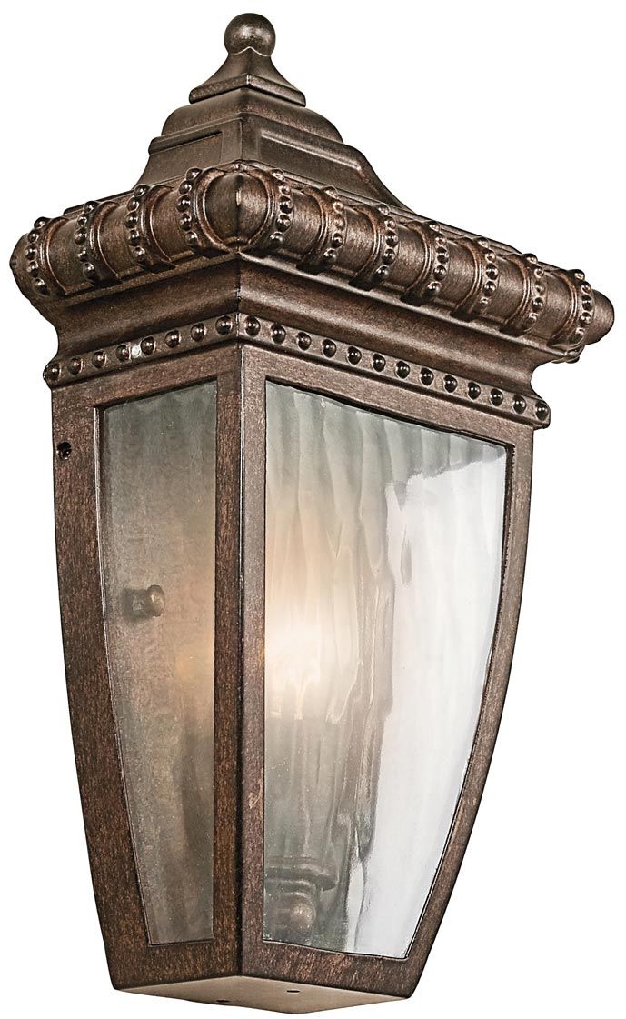 Elstead Lighting Venetian Rain vonkajšie nástenné svietidlo 1x60 W hnedá KL-VENETIAN7-S