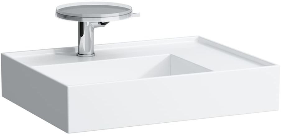 Laufen Kartell umývadlo 60x46 cm obdĺžnik klasické umývadlo biela lesklá H8183340001121