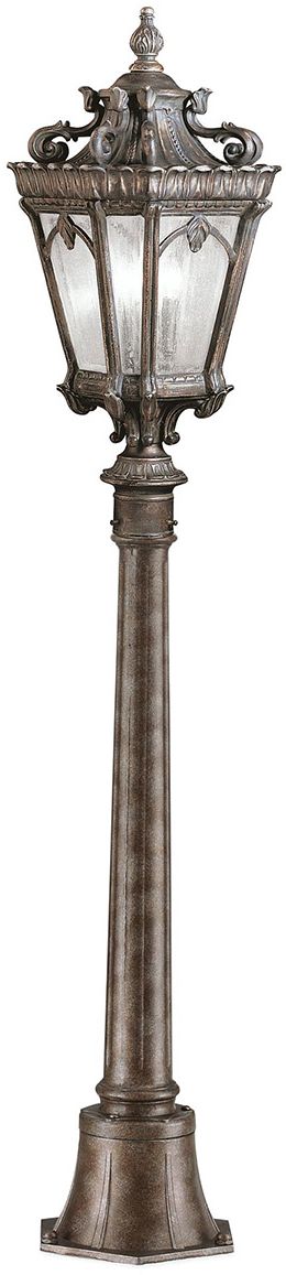 Elstead Lighting Tournai vonkajšia stojaca lampa 1x60 W sivá-hnedá KL-TOURNAI4-M