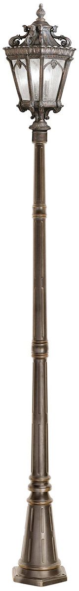 Elstead Lighting Tournai vonkajšia stojaca lampa 3x60 W sivá-hnedá KL-TOURNAI-5XL