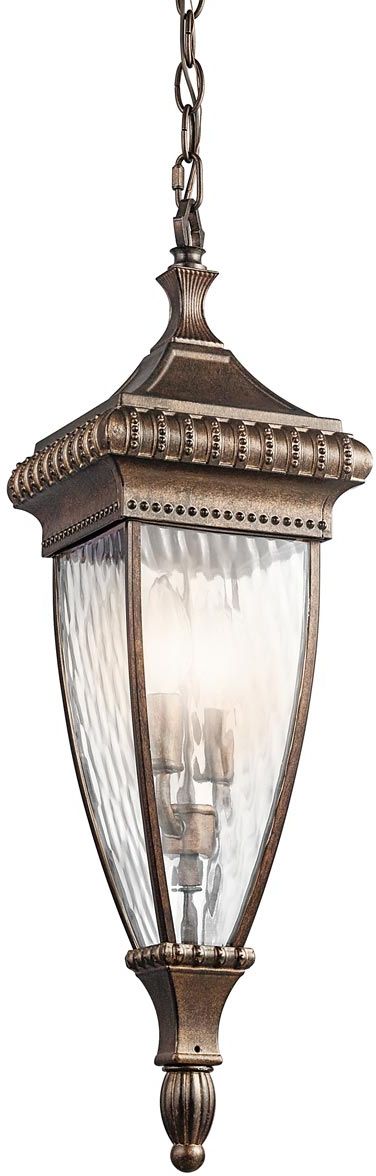 Elstead Lighting Venetian Rain vonkajšie závesné svietidlo 2x60 W hnedá KL-VENETIAN8-M