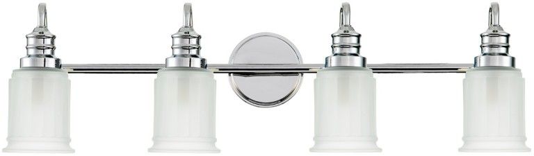 Elstead Lighting Swell nástenná lampa 4x3 W chrómová QZ-SWELL4-PC-BATH