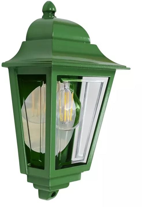 Elstead Lighting Deco Lane vonkajšie nástenné svietidlo 1x60 W zelená DECO-LANE7-GREEN