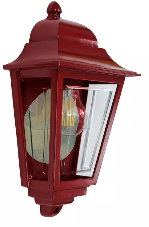 Elstead Lighting Deco Lane vonkajšie nástenné svietidlo 1x60 W červená DECO-LANE7-RED