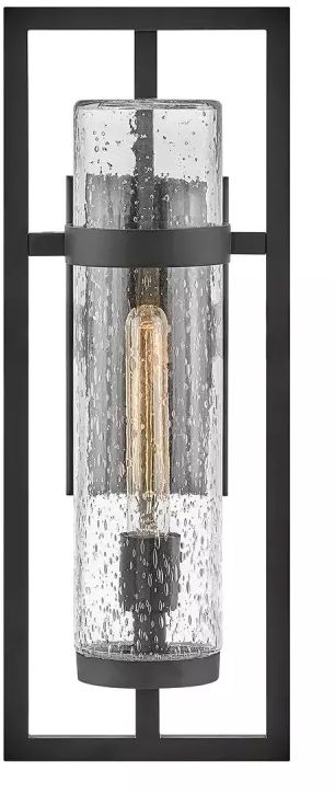 Elstead Lighting Cordillera vonkajšie nástenné svietidlo 1x60 W čierna HK-CORDILLERA-M-BK