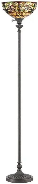 Elstead Lighting Kami stojaca lampa 1x60 W hnedá QZ-KAMI-UL