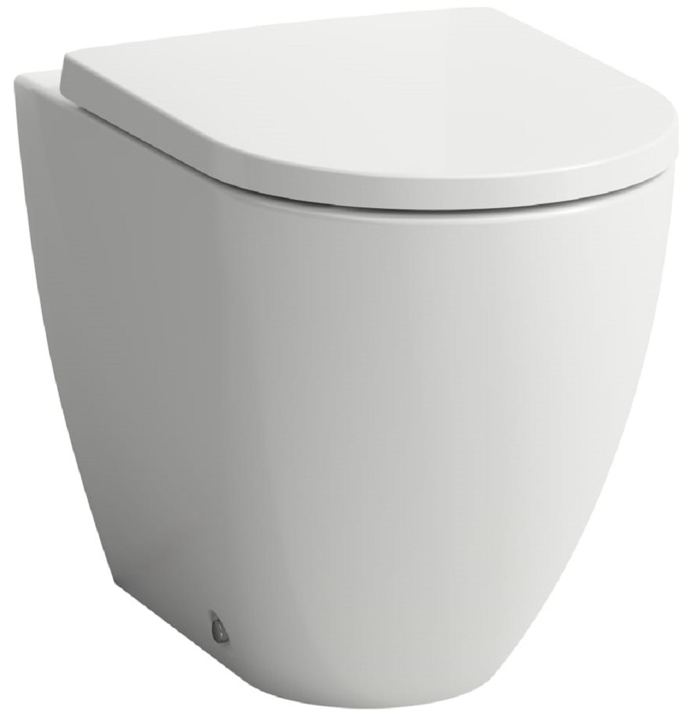 Laufen Pro X wc misa stojace bez oplachovacieho kruhu s vírivým splachovaním biela lesklá H8238610000001