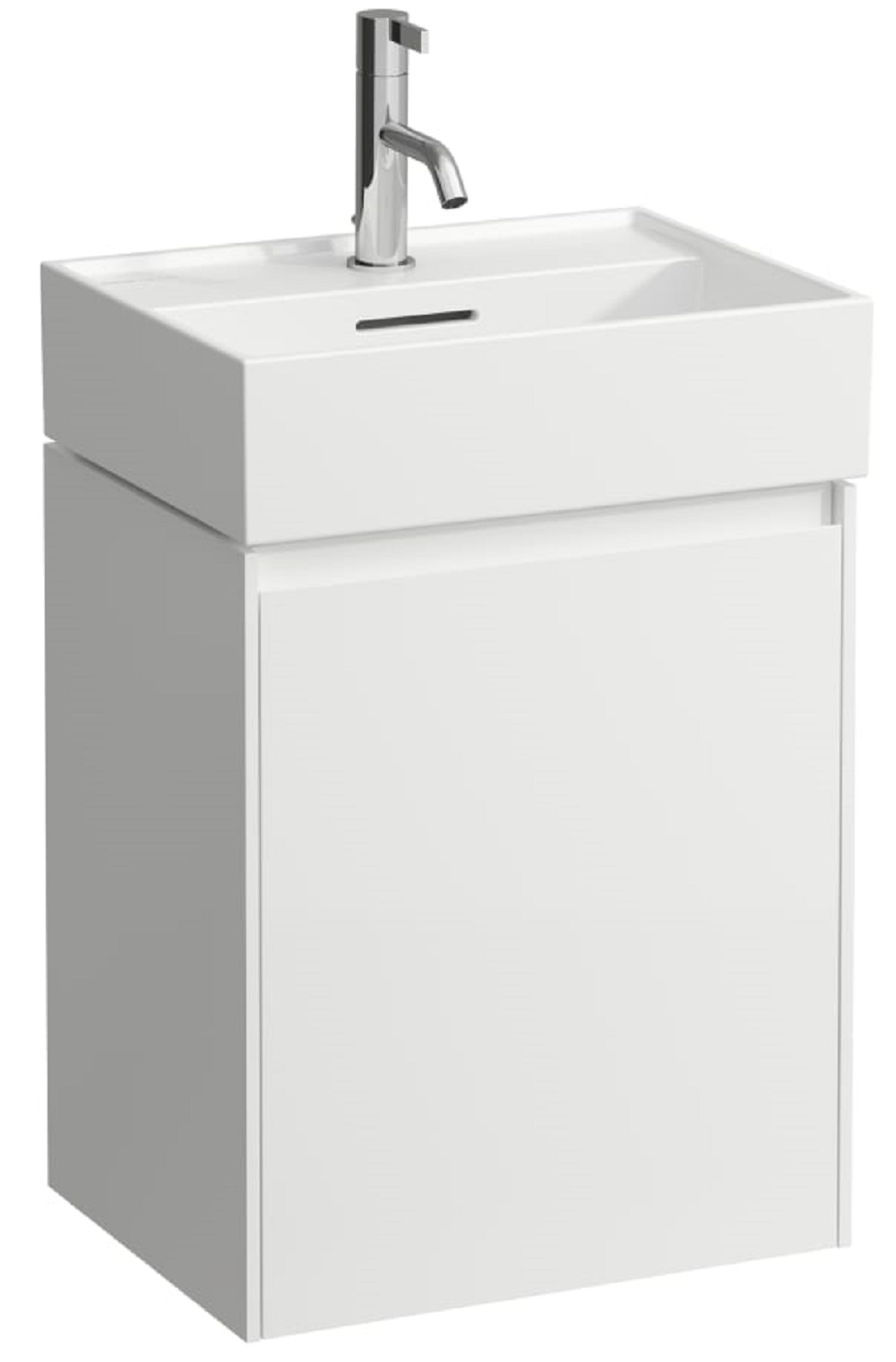 Laufen Lani skrinka 43.5x33x51.5 cm závesná kúpeľňová skrinka pod umývadlo biela H4039111122611
