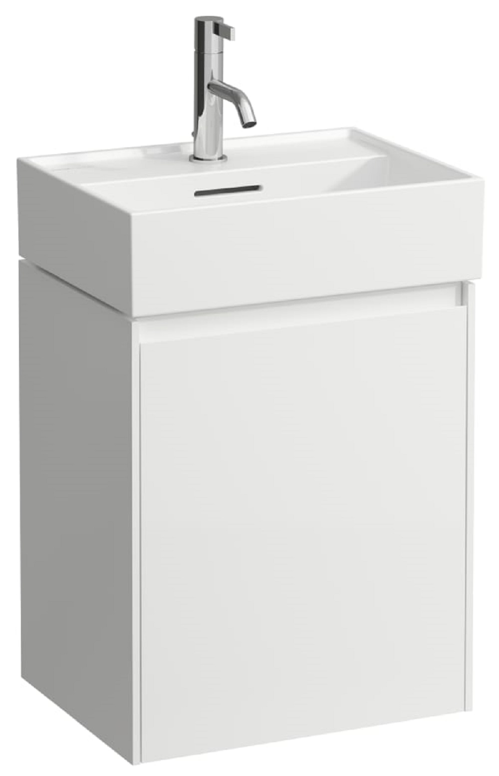 Laufen Lani skrinka 43.5x33x51.5 cm závesná kúpeľňová skrinka pod umývadlo biela H4039121122601