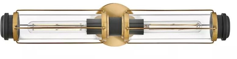 Elstead Lighting Masthead nástenná lampa 2x40 W mosadzná HK-MASTHEAD2-HBBK
