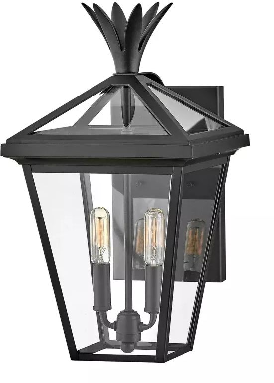 Elstead Lighting Palma vonkajšie nástenné svietidlo 2x40 W čierna HK-PALMA-M-BK