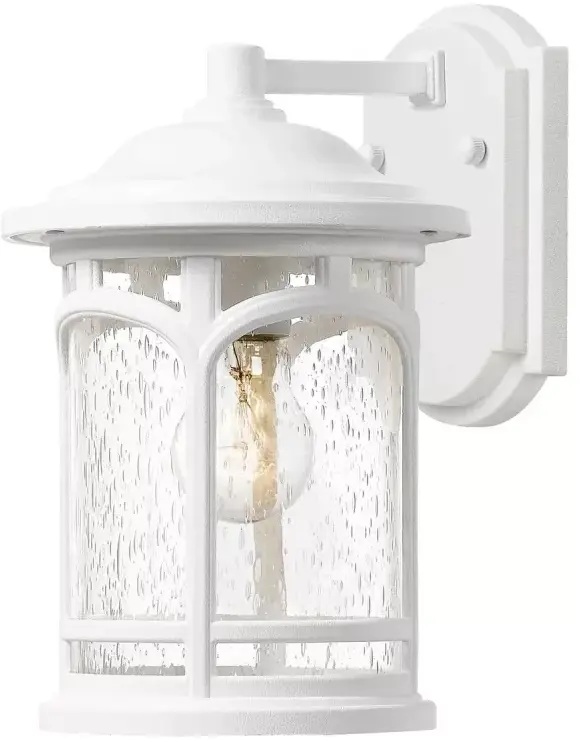 Elstead Lighting Marblehead vonkajšie nástenné svietidlo 1x60 W biela QZ-MARBLEHEAD-S-WHT