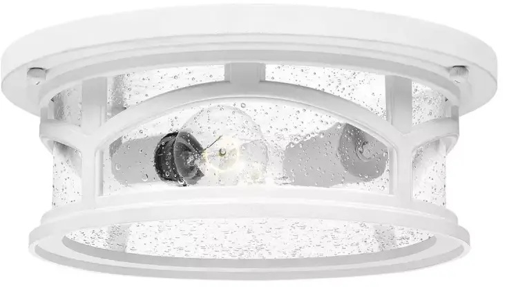 Elstead Lighting Marblehead vonkajšia stropná lampa 2x60 W biela QZ-MARBLEHEAD-F-WHT