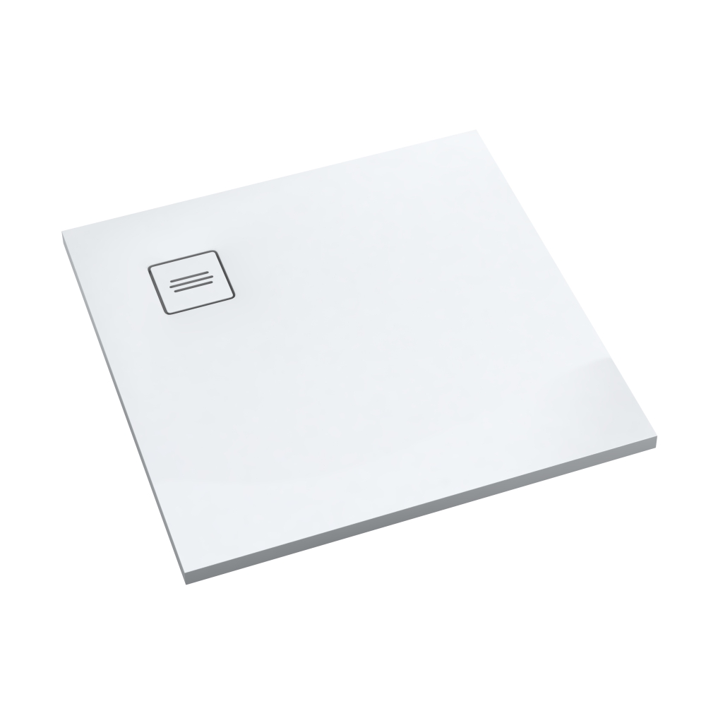 Schedline Protos Smooth White štvorcová sprchová vanička 80x80 cm biela 3SP.P1K-8080-M1
