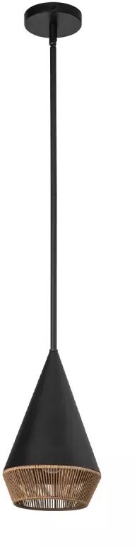 Elstead Lighting Daphne stropné svietidlo 1x60 W čierna ALM-DAPHNE-P-S-MB