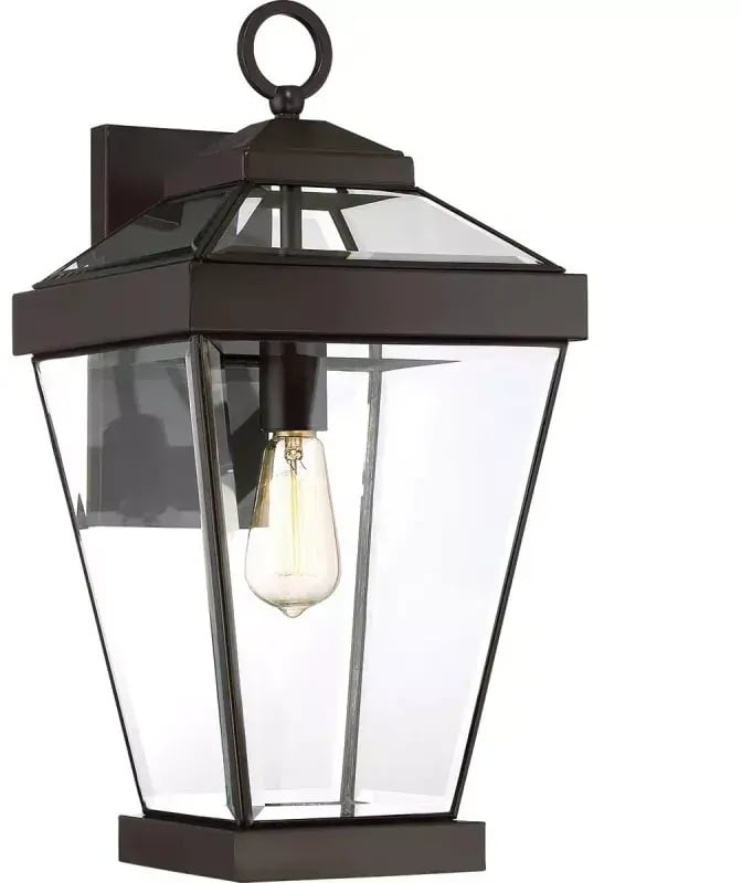 Elstead Lighting Ravine vonkajšie nástenné svietidlo 1x60 W hnedá QZ-RAVINE2-S