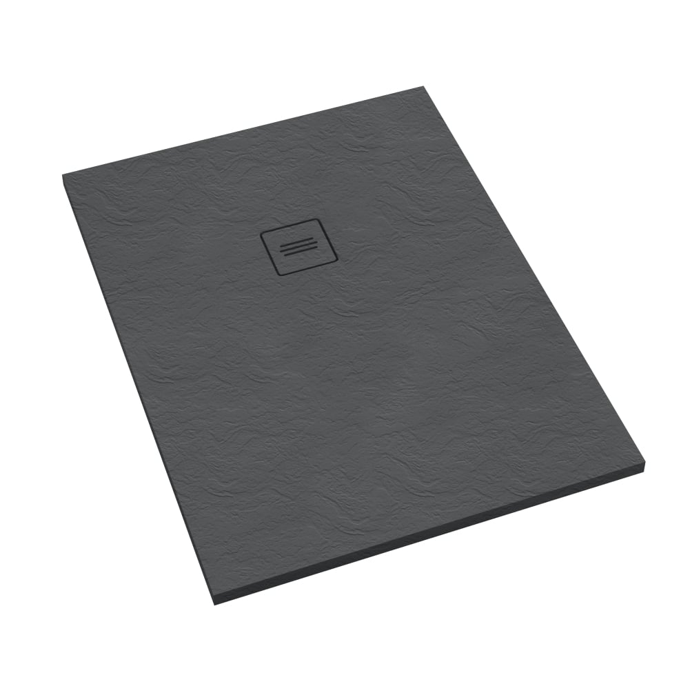 Schedline Protos Grey Stone obdĺžniková sprchová vanička 160x80 cm sivá 3SP.P1P-80160/S/ST-M1/S/ST