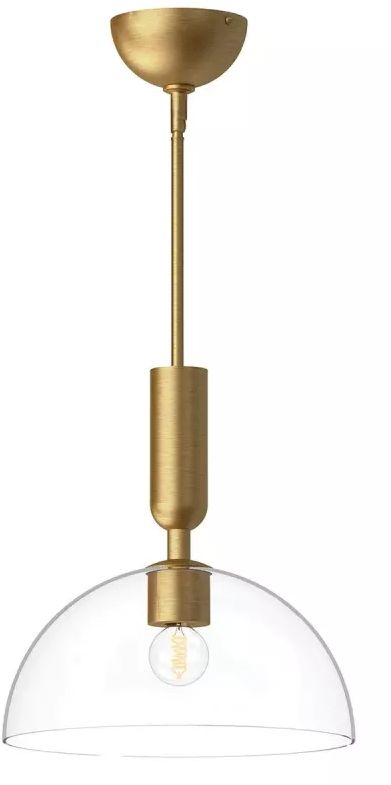 Elstead Lighting Jude stropné svietidlo 1x60 W zlatá ALM-JUDE-P-GD-CL